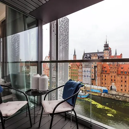 Apart ,,Centrum Stare Miasto ,, Widok Na Motlawe Gdansk Exterior photo