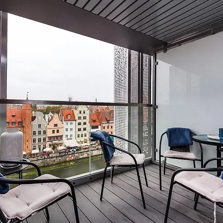 Apart ,,Centrum Stare Miasto ,, Widok Na Motlawe Gdansk Exterior photo